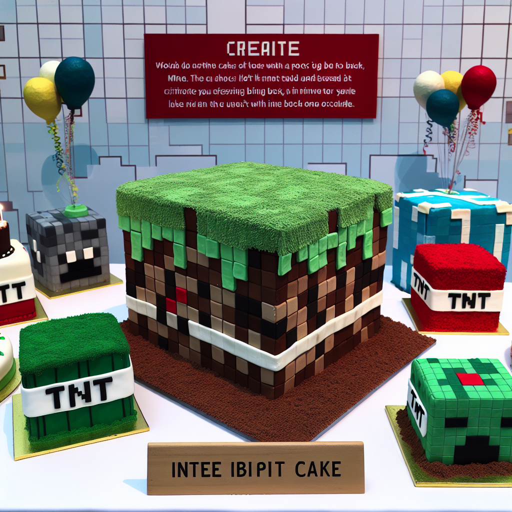 Ultimate Guide to Creating Stunning Minecraft Birthday Cakes