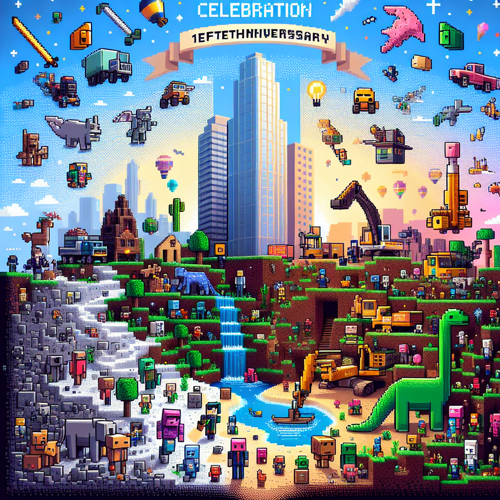 Celebrating Minecraft's 15th Anniversary: A Journey Through Its Iconic Evolution